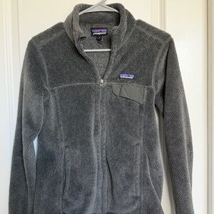 Patagonia Women's Gray Fleece Full-Zip Jacket – Size Small